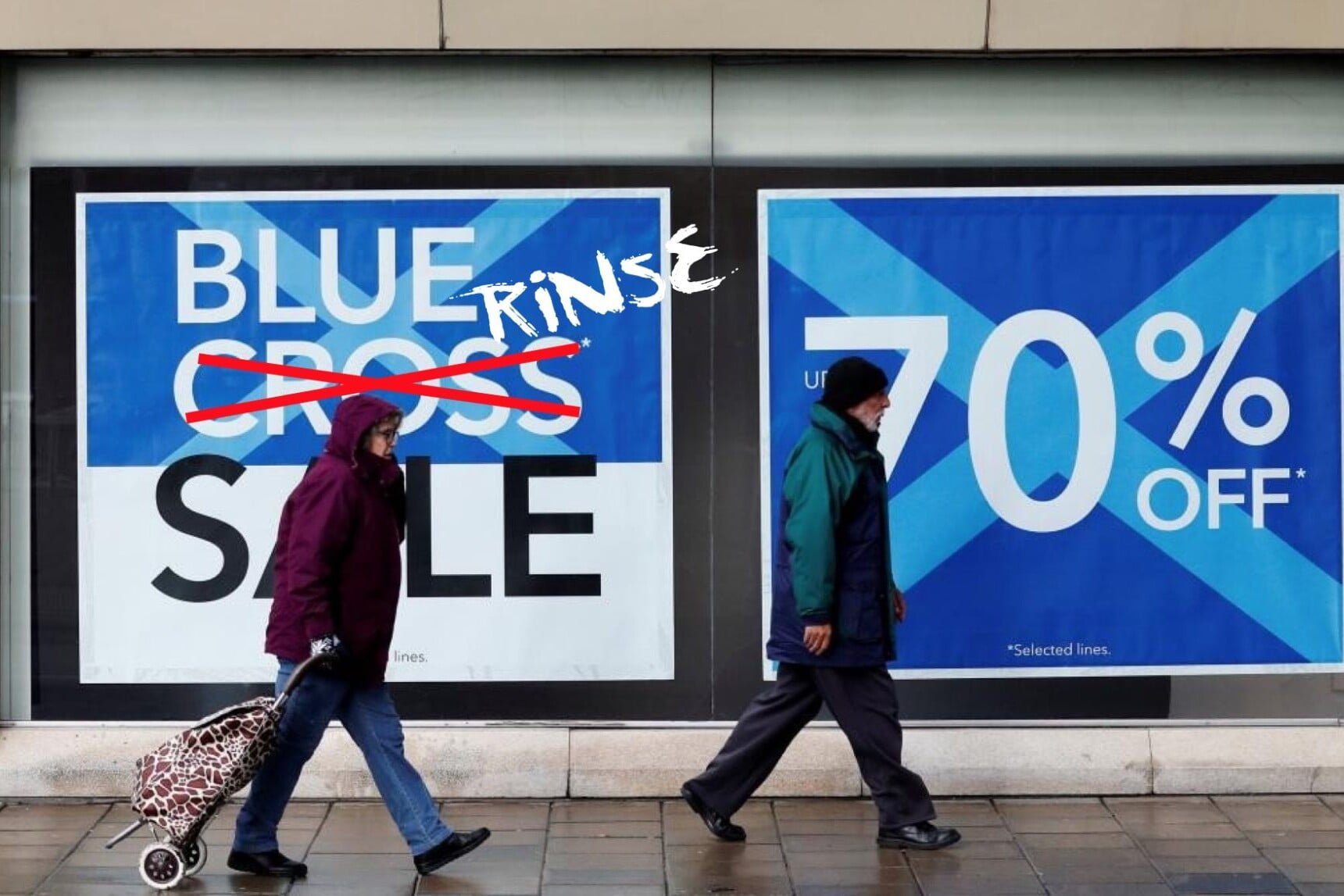 blue rinse sale retail troubles