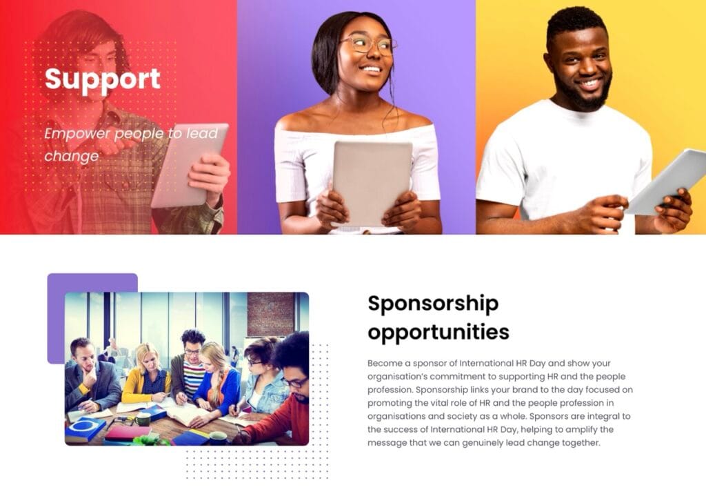 International HR organisation group Managing platforms brands and growth across multiple initiatives