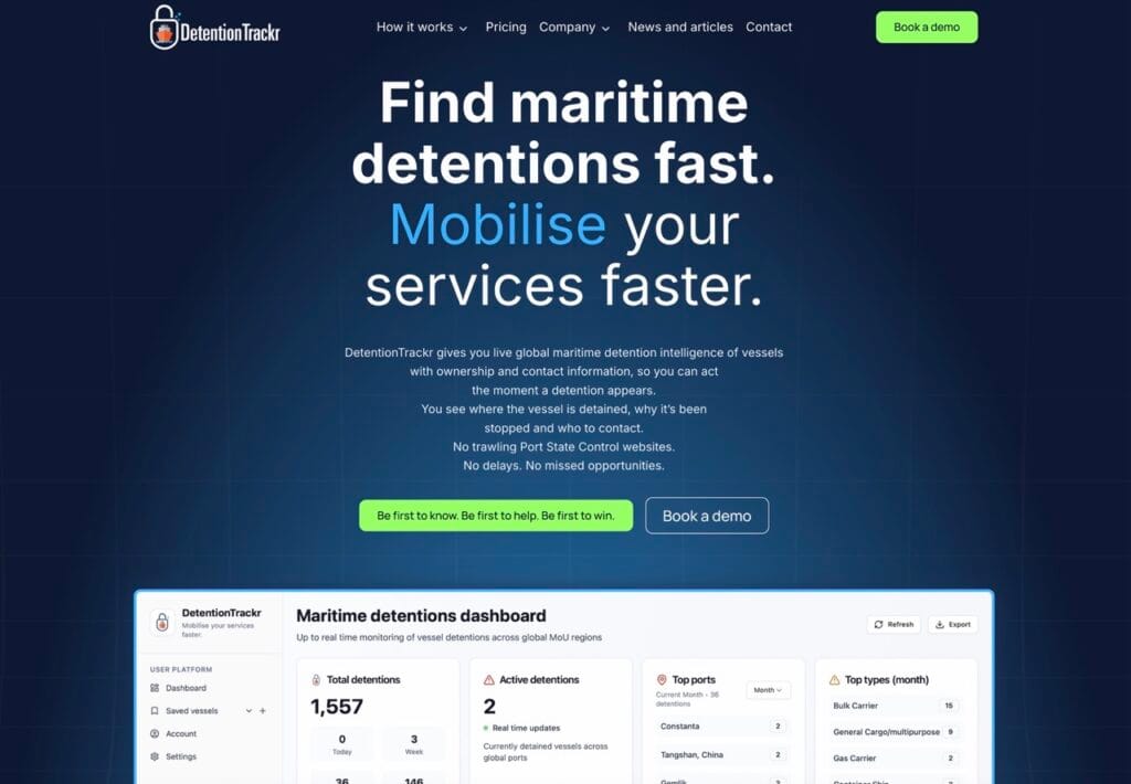 From fragmented port data to the world’s first real-time AI maritime detention intelligence platform