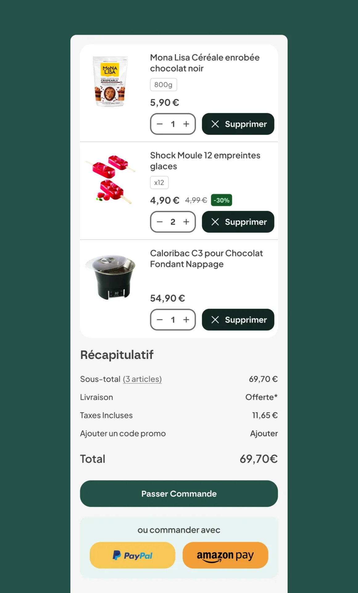 Anonymous European eCommerce buy design