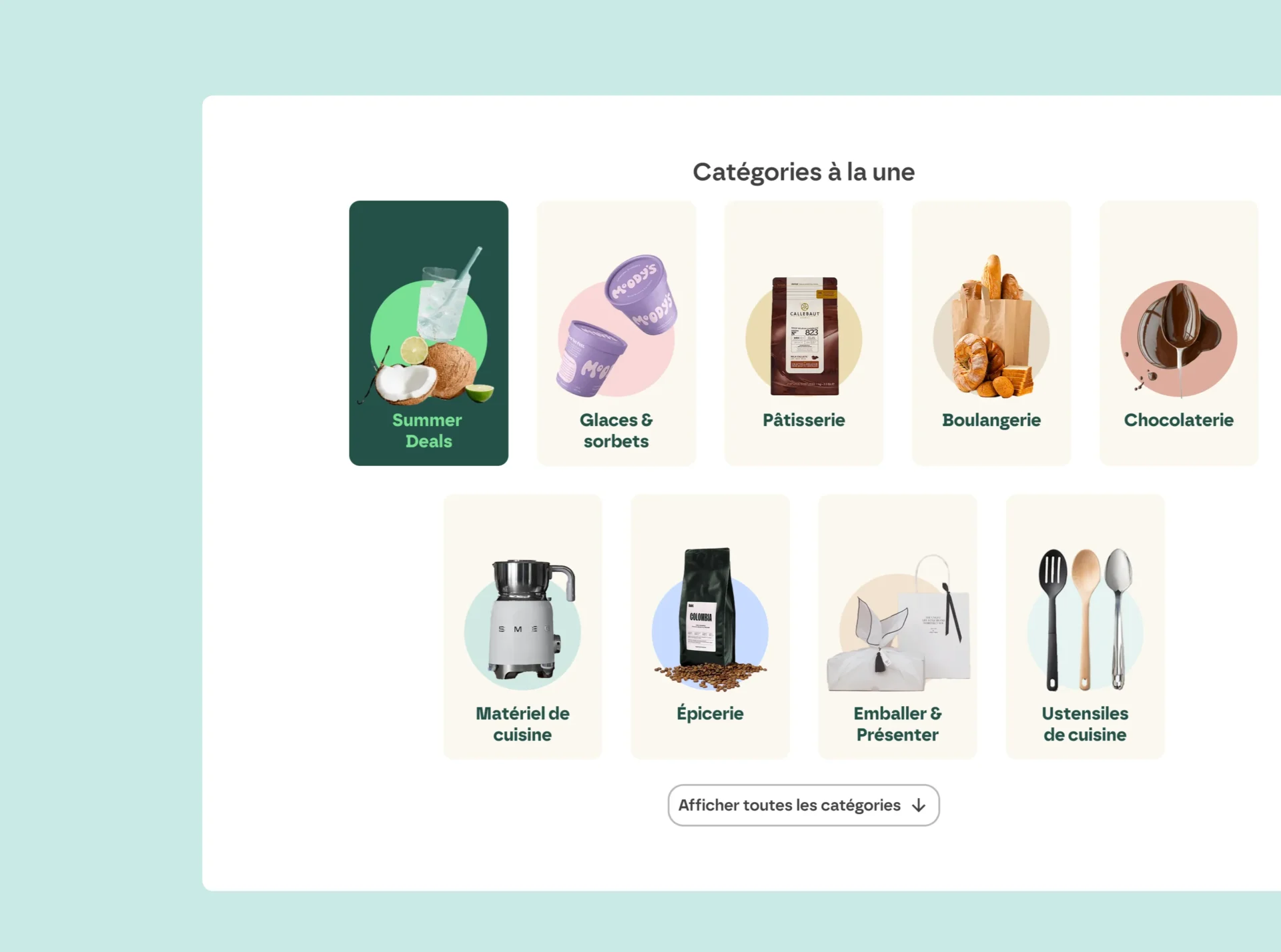 Anonymous European eCommerce discover design