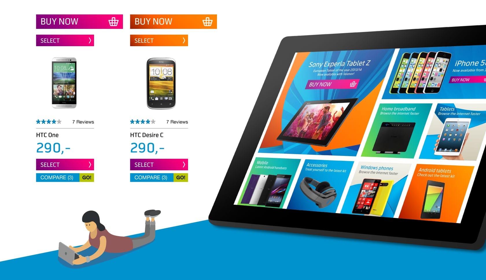 Telenor Group digital brand and website work